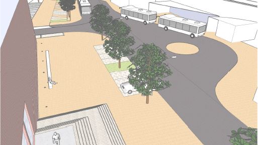 Buswendeschleife „Neckarwiesen" in Sulz a.N.