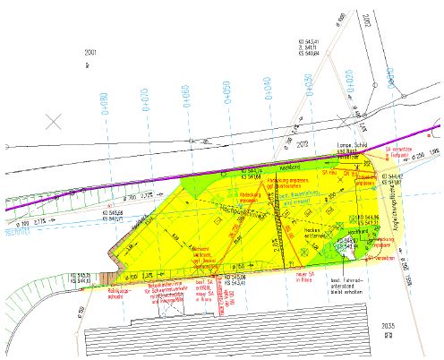 LKW Parkplatz Fa. Knauf